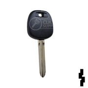 Uncut Transponder Key Blank | Toyota | TOY44H Automotive Key JMA USA