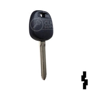 Uncut Transponder Key Blank | Toyota | TOY44H Automotive Key JMA USA