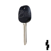 Uncut Transponder Key Blank | Toyota | TOY44H Automotive Key JMA USA