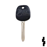 Uncut Transponder Key Blank | Toyota | TOY44H Automotive Key JMA USA