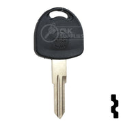 Uncut Transponder Key | Cadillac | 40 Chip Automotive Key JMA USA