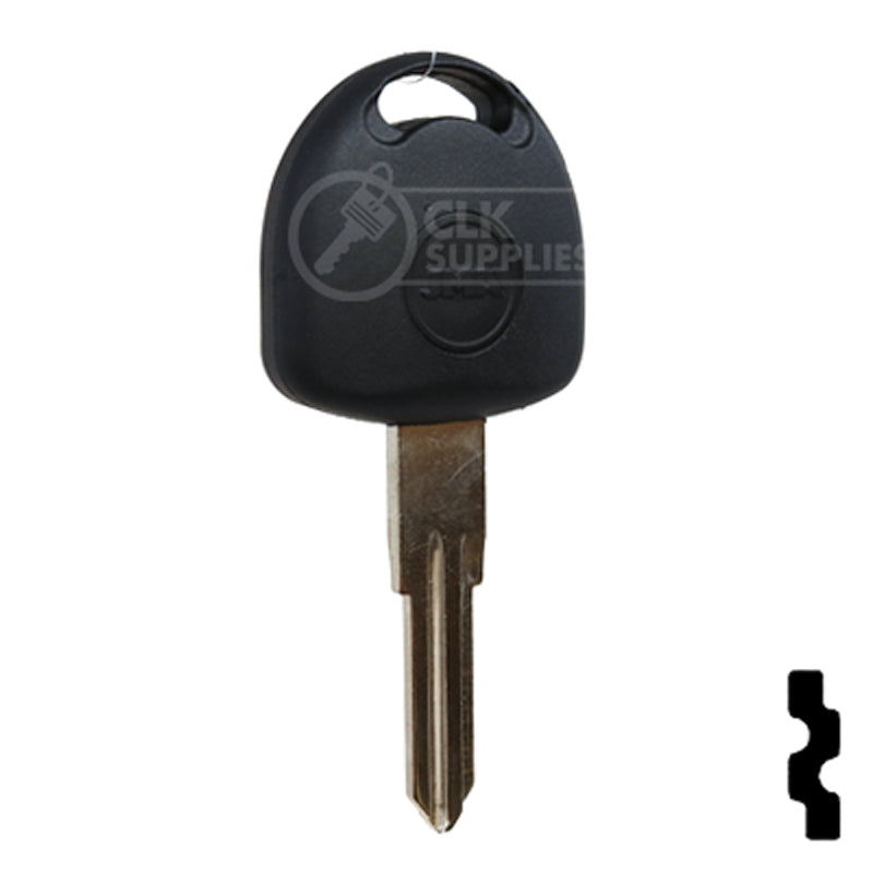 Uncut Transponder Key | Cadillac | 40 Chip Automotive Key JMA USA