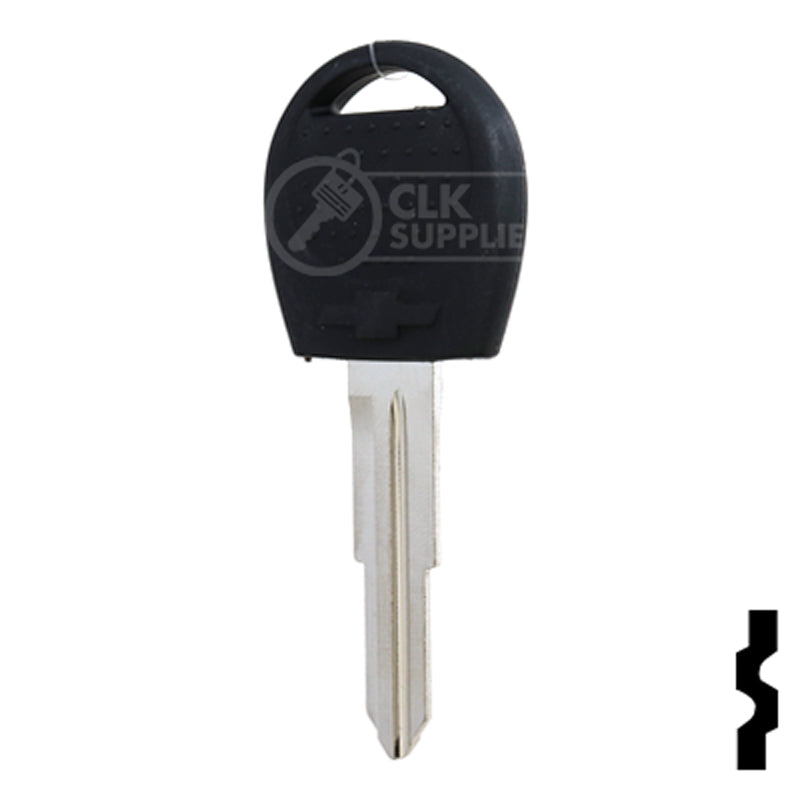 Uncut Transponder Key | Chevrolet | DWO4RT6 Automotive Key Strattec