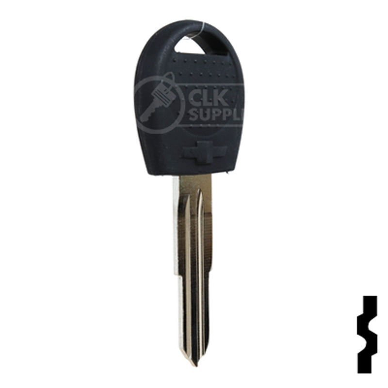 Uncut Transponder Key | Chevrolet | DWO4RT6 Automotive Key Strattec