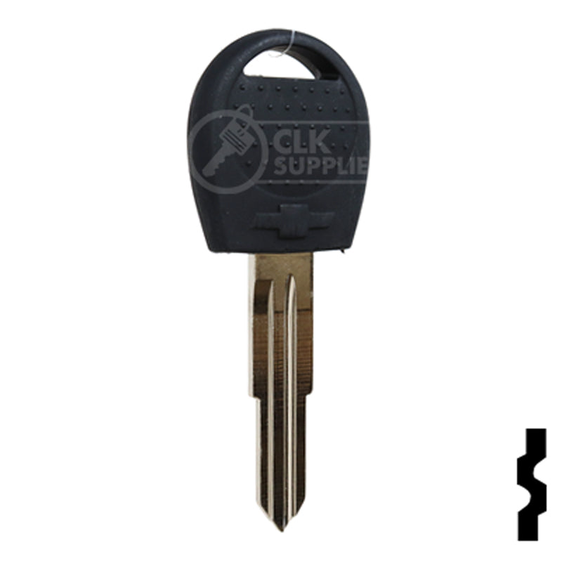 Uncut Transponder Key | Chevrolet | DWO4RT6 Automotive Key Strattec