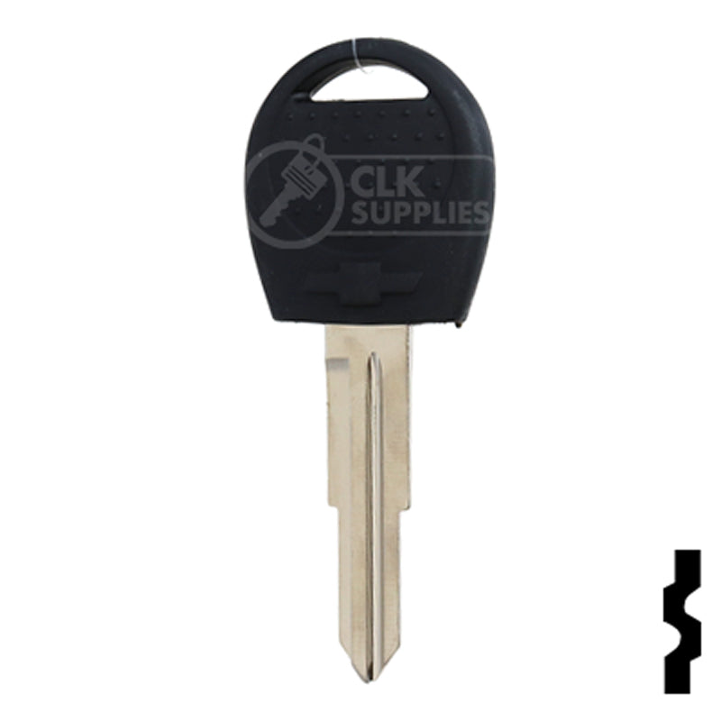 Uncut Transponder Key | Chevrolet | DWO4RT6 Automotive Key Strattec
