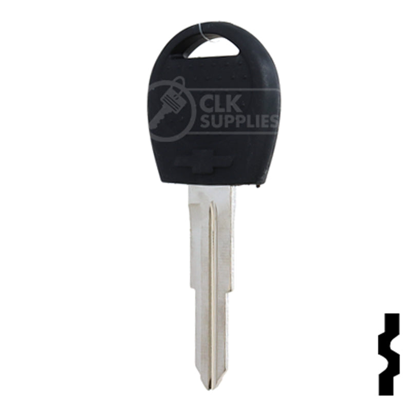 Uncut Transponder Key | Chevrolet | DWO4RT6 Automotive Key Strattec