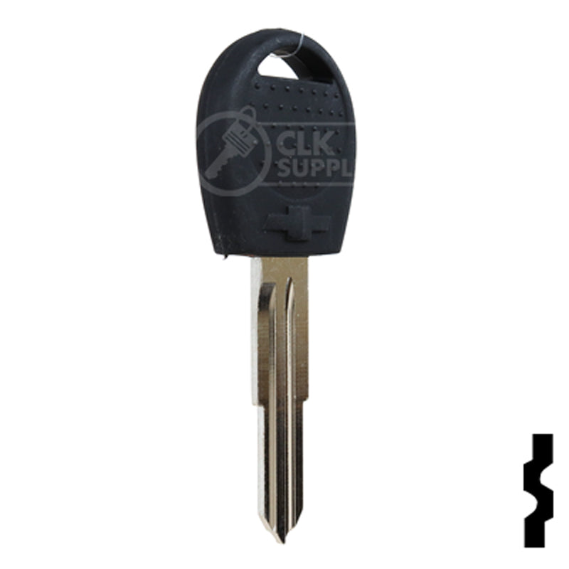 Uncut Transponder Key | Chevrolet | DWO4RT6 Automotive Key Strattec