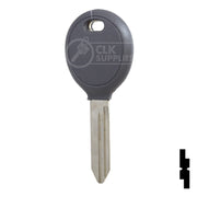 Uncut Transponder Key | Chrysler | Y160PT, 5905612 Automotive Key Strattec