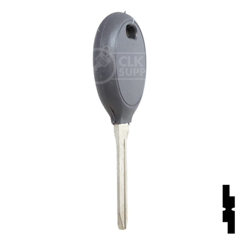 Uncut Transponder Key | Chrysler | Y160PT, 5905612 Automotive Key Strattec