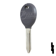 Uncut Transponder Key | Chrysler | Y160PT, 5905612 Automotive Key Strattec