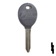 Uncut Transponder Key | Chrysler | Y160PT, 5905612 Automotive Key Strattec