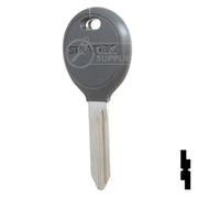 Uncut Transponder Key | Chrysler | Y160PT, 692325 Automotive Key Strattec