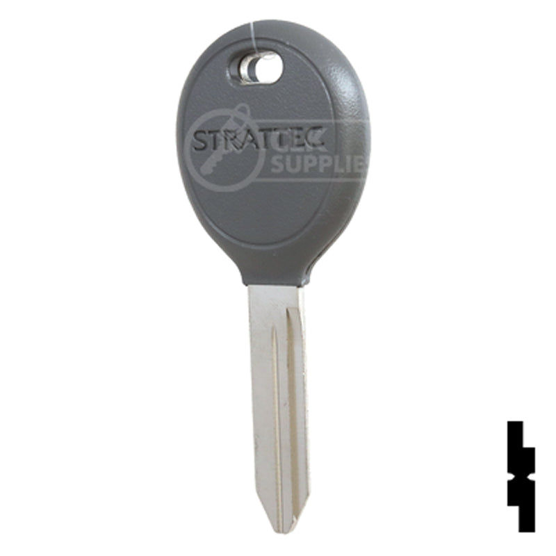 Uncut Transponder Key | Chrysler | Y160PT, 692325 Automotive Key Strattec