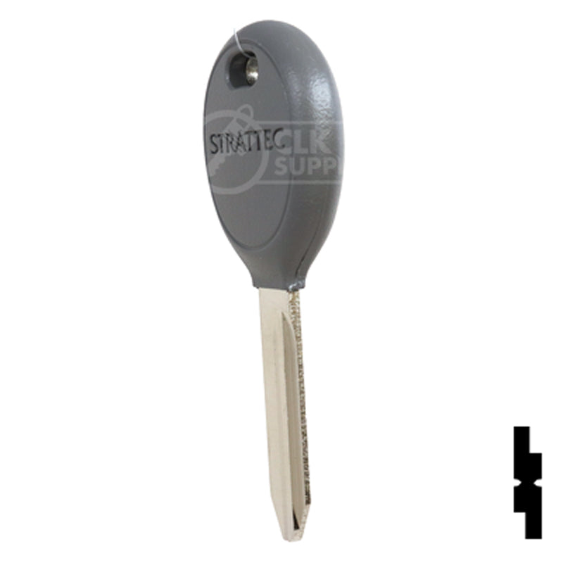 Uncut Transponder Key | Chrysler | Y160PT, 692325 Automotive Key Strattec