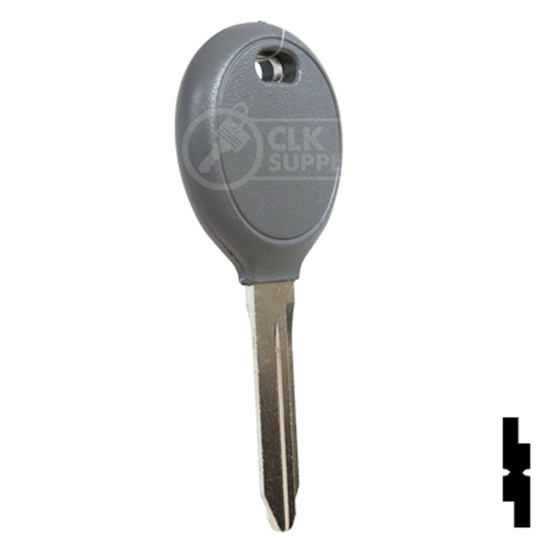 Uncut Transponder Key | Chrysler | Y160PT, 692325 Automotive Key Strattec