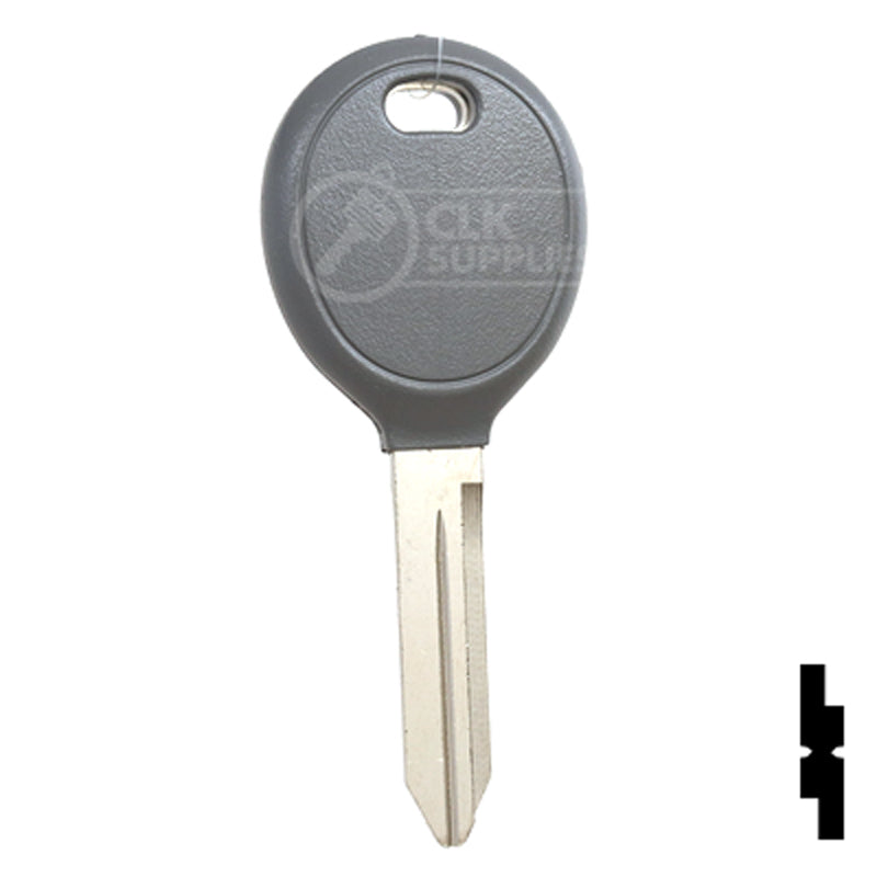 Uncut Transponder Key | Chrysler | Y160PT, 692325 Automotive Key Strattec