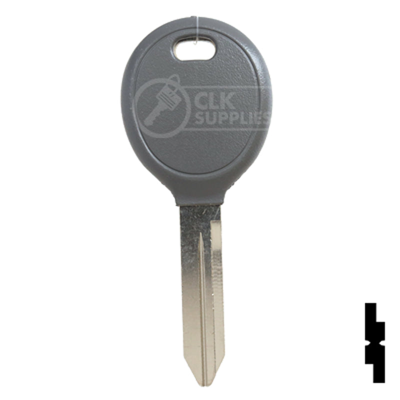 Uncut Transponder Key | Chrysler | Y160PT, 692325 Automotive Key Strattec