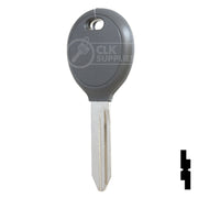 Uncut Transponder Key | Chrysler | Y160PT, 692325 Automotive Key Strattec