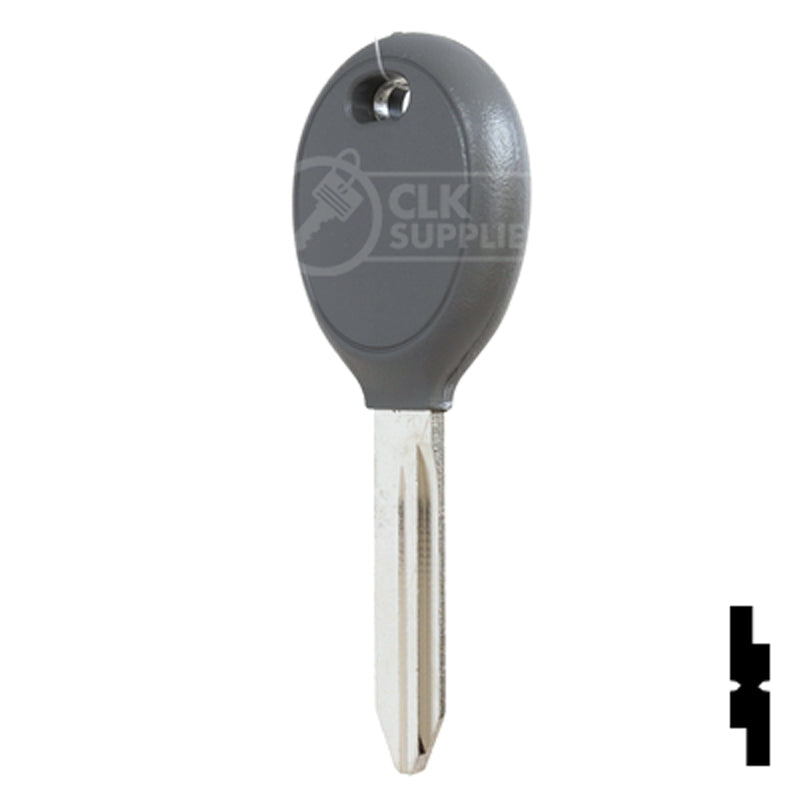 Uncut Transponder Key | Chrysler | Y160PT, 692325 Automotive Key Strattec