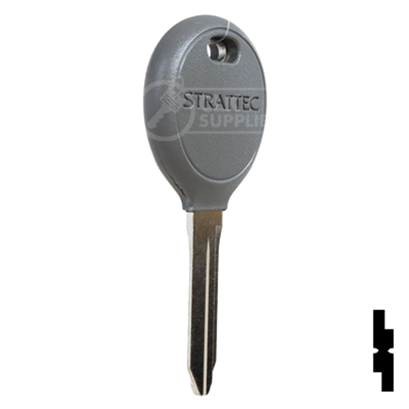Uncut Transponder Key | Chrysler | Y160PT, 692325 Automotive Key Strattec