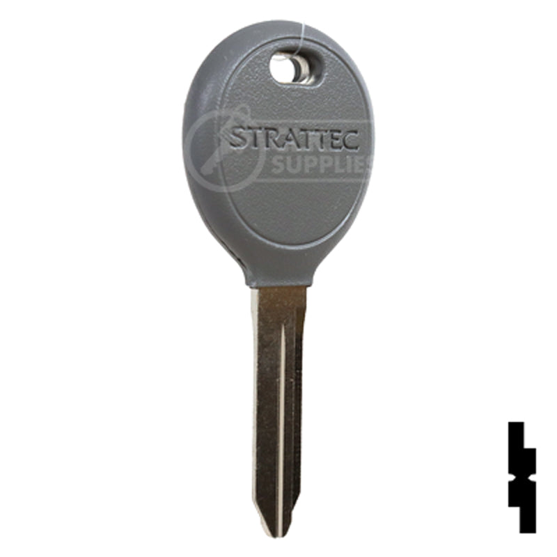 Uncut Transponder Key | Chrysler | Y160PT, 692325 Automotive Key Strattec
