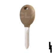 Uncut Transponder Key | Chrysler | Y164-PT, 692352 Automotive Key JMA USA