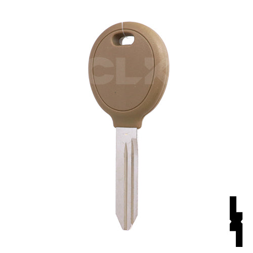 Uncut Transponder Key | Chrysler | Y164-PT, 692352 Automotive Key JMA USA