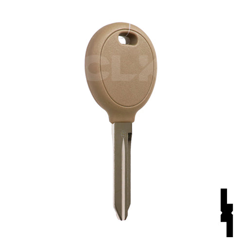 Uncut Transponder Key | Chrysler | Y164-PT, 692352 Automotive Key JMA USA