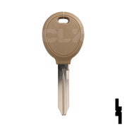 Uncut Transponder Key | Chrysler | Y164-PT, 692352 Automotive Key JMA USA