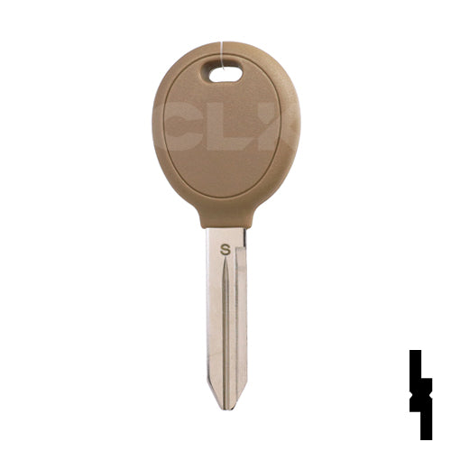 Uncut Transponder Key | Chrysler | Y164-PT, 692352 Automotive Key JMA USA