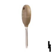 Uncut Transponder Key | Chrysler | Y164-PT, 692352 Automotive Key JMA USA