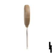 Uncut Transponder Key | Chrysler | Y164-PT, 692352 Automotive Key JMA USA