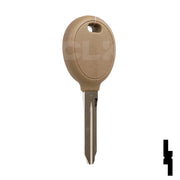 Uncut Transponder Key | Chrysler | Y164-PT, 692352 Automotive Key JMA USA