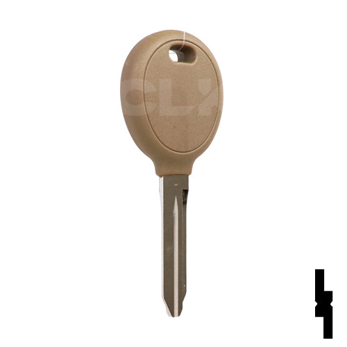 Uncut Transponder Key | Chrysler | Y164-PT, 692352 Automotive Key JMA USA