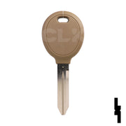 Uncut Transponder Key | Chrysler | Y164-PT, 692352 Automotive Key JMA USA