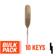 Uncut Transponder Key | Chrysler | Y164-PT, 692352 (Pack of 10) Automotive Key JMA USA