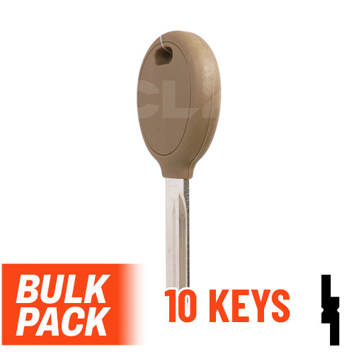 Uncut Transponder Key | Chrysler | Y164-PT, 692352 (Pack of 10) Automotive Key JMA USA