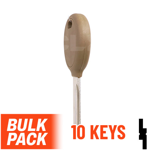 Uncut Transponder Key | Chrysler | Y164-PT, 692352 (Pack of 10) Automotive Key JMA USA