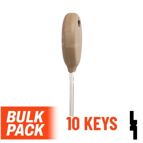 Uncut Transponder Key | Chrysler | Y164-PT, 692352 (Pack of 10) Automotive Key JMA USA