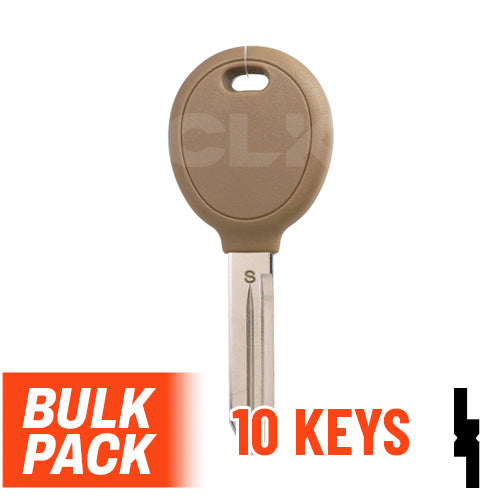 Uncut Transponder Key | Chrysler | Y164-PT, 692352 (Pack of 10) Automotive Key JMA USA