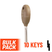 Uncut Transponder Key | Chrysler | Y164-PT, 692352 (Pack of 10) Automotive Key JMA USA