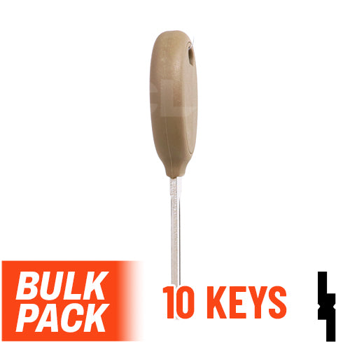 Uncut Transponder Key | Chrysler | Y164-PT, 692352 (Pack of 10) Automotive Key JMA USA