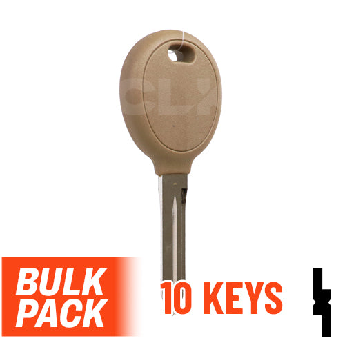 Uncut Transponder Key | Chrysler | Y164-PT, 692352 (Pack of 10) Automotive Key JMA USA
