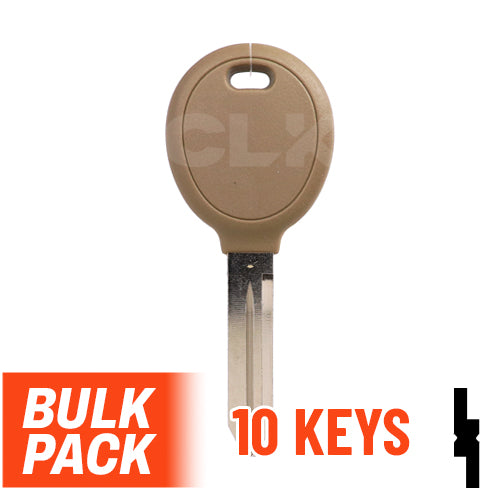 Uncut Transponder Key | Chrysler | Y164-PT, 692352 (Pack of 10) Automotive Key JMA USA