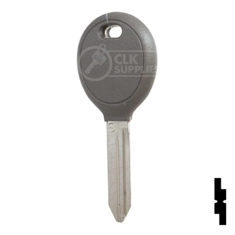 Uncut Transponder Key | Chrysler | Y164PT Automotive Key Strattec