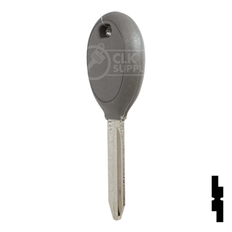 Uncut Transponder Key | Chrysler | Y164PT Automotive Key Strattec