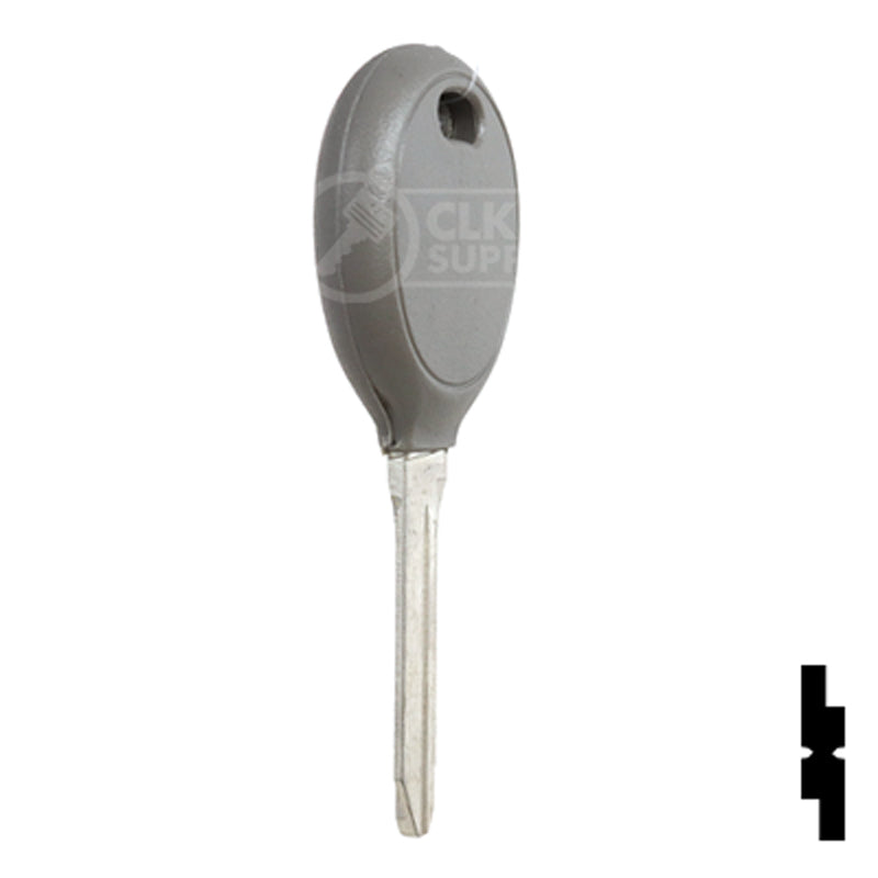 Uncut Transponder Key | Chrysler | Y164PT Automotive Key Strattec