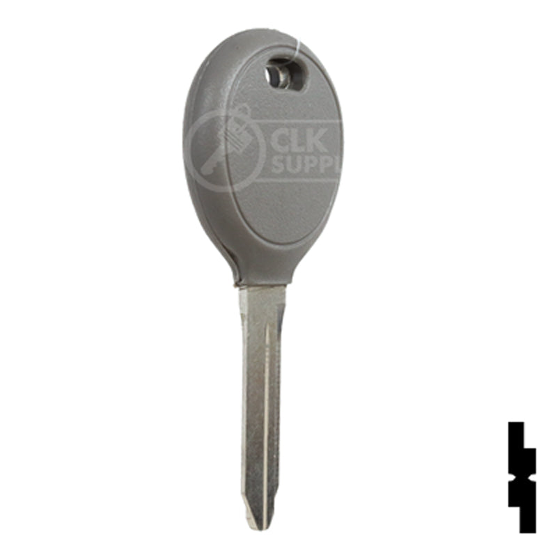 Uncut Transponder Key | Chrysler | Y164PT Automotive Key Strattec