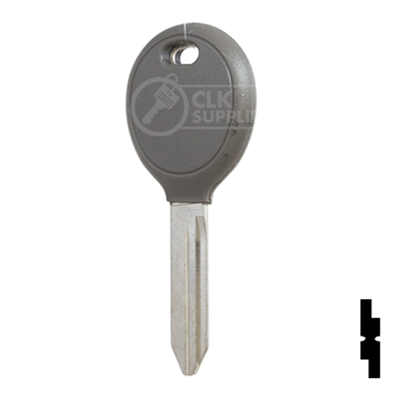 Uncut Transponder Key | Chrysler | Y164PT Automotive Key Strattec